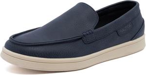 Мужские слипоны Nautica, повседневные мокасины с носком-мок и кроссовки в стиле лодочных туфель для мужчин - легкие и удобные - Derwin, темно-синий