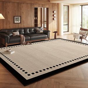 Budis Ковер 240х400 см для гостиной/кабинета, французский винтажный стиль, водостойкий, моющийся, с флокированием, Weiyang, пятое поколение, силиконовая противоскользящая основа