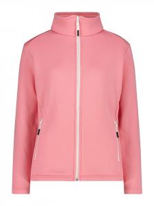 Флисовая куртка розового цвета CMP