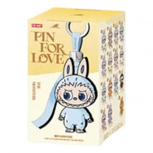 Лабубу Pop Mart The Monsters Labubu Pin for Love Plush Pendant Sealed Case (A-M) (1 Blind Box)