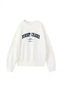 Детская толстовка Mango Kids, Off-White