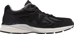 Кроссовки New Balance 990v4 Made In USA, черный/белый
