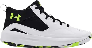 Кроссовки Under Armour Lockdown 5 White Black, белый