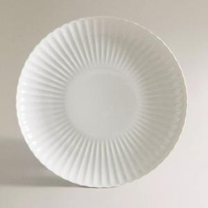 Тарелка Zara Home Scalloped Porcelain Dinner, 27 см, белый