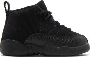 Кроссовки Air Jordan 12 Retro TD Black Taxi, черный