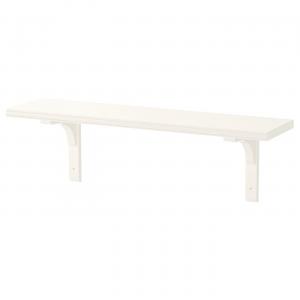 Полка навесная Ikea Bergshult/Ramshult, 80x20 см, белый