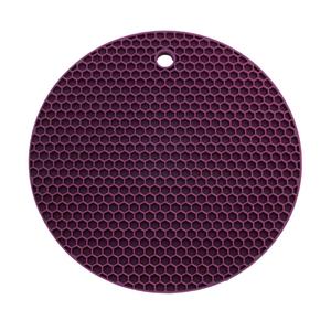 Прихватка круглая LotusGrill, сливово-фиолетовый