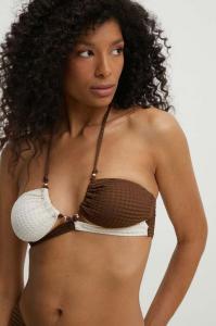 Плавательный бюстгальтер Answear Lab, коричневый