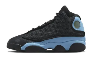 Jordan 13 Retro Black Университетский синий (GS)