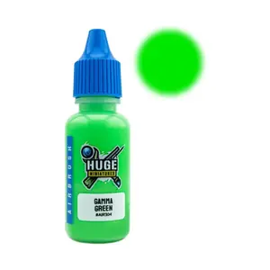 Флуоресцентный гамма-зеленый, Airbrush Paints (Huge Miniatures)