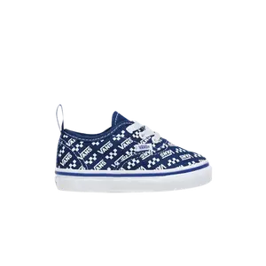 Кроссовки Authentic Elastic Laces Toddler Vans, синий