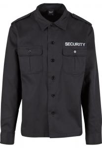 Рубашка на пуговицах Comfort fit Brandit Security US, Black