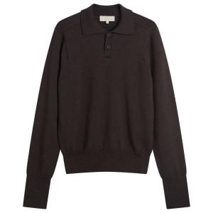 Поло трикотаж Studio Nicholson, Walnut