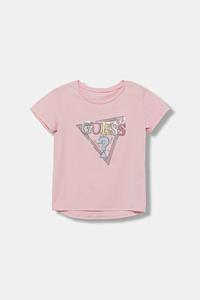 Детская футболка Guess, розовый