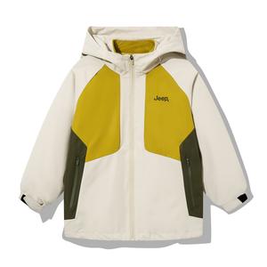 Куртка с капюшоном Grade School Jeep, светло-серый зеленый