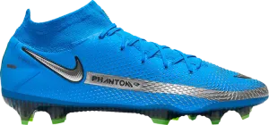 Бутсы Nike Phantom GT Elite DF FG 'Photo Blue Metallic Silver', синий