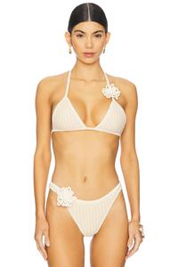 Топ бикини Nash Devon Windsor, oat milk