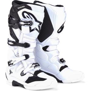 Мотоботы Alpinestars Tech 7, белый/черный