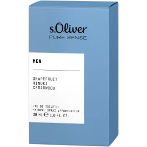 s.Oliver Pure Senses туалетная вода для мужчин, 30 мл