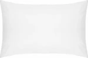 Наволочка Percale, легкая в уходе BM177 (один размер) (белая) Belledorm