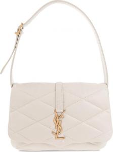 Сумка Saint Laurent Le 57 Shoulder Bag Crema Soft, белый