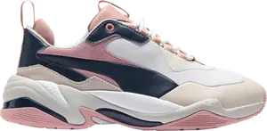 Кроссовки Puma Lama Jouni x Wmns Thunder Rive Gauche Dress Blues Peach Beige, белый