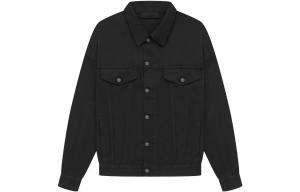 Джинсовая куртка на пуговицах Fear Of God Essentials, черный