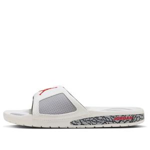 Тапочки hydro 3 retro 'white cement' Air Jordan, белый