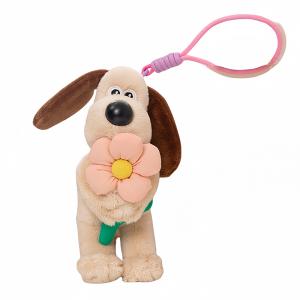 Симпатичный рюкзак Creative Pug с плюшевым брелоком куклой плюшевый кулон 15см/20см высота Happy Fish, Hug Powder Flower 20Cm