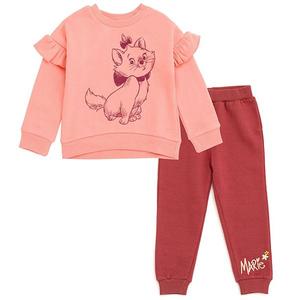 Комплект из флисовой толстовки и брюк Disney Imagikids, Pink Marie