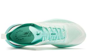 Кроссовки Flying Shadow PRO мужские с низким верхом цвета слоновой кости и светло-зеленого цвета Qiaodan