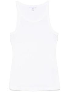 James Perse топ в рубчик, белый