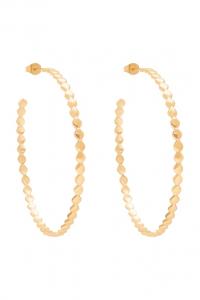 Позолоченные серьги «Змея» Lilou, золотой