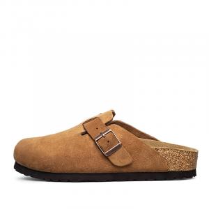 Сабо с закрытым носком унисекс Au&Mu, цвет Chestnut