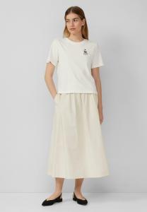 Юбка s.Oliver AUSGESTELLTER , Champagner/Off-White