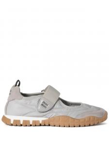 Miu Miu балетки Tyre, серый