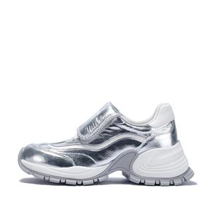 BELLALILY Серебряные женские кроссовки Low top Chunky, цвет Silver