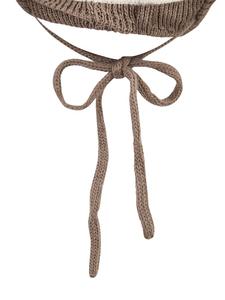 Вязаная шапка Sterntaler, коричневый