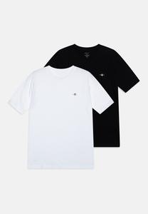 Базовая футболка C-NECK UNISEX 2 PACK GANT, цвет black/white