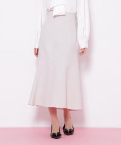 Легкая твидовая расклешенная юбка