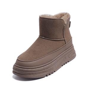 Короткие зимние сапоги для женщин JOHLIN DREAM, хаки