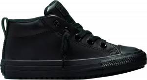 Кроссовки Converse Chuck Taylor All Star Counter Climate Mid GS Triple Black, черный