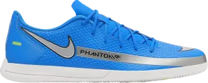 Кроссовки Nike Phantom GT Club IC 'Photo Blue Metallic Silver', синий