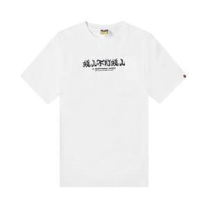 Футболка BAPE ABC Camo Kanji Tee 'White/Blue', белый