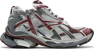 Кроссовки Balenciaga Runner Sneaker Burgundy, красный