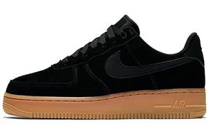 Кроссовки Nike Air Force 1 Low, черный/коричневый