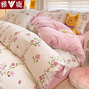 Yalu Пододеяльник 150х200 см из хлопка, ткань washed cotton, цвет Summer Time