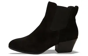 H401 Короткие Челси Ботинки Женские Черные HOGAN