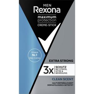 Дезодорант-крем с максимальной защитой и чистым ароматом Rexona, 45 ml