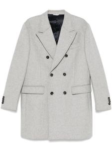 Manuel Ritz двубортное пальто, серый